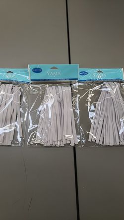3x24 pcs Braided Elastics for mask