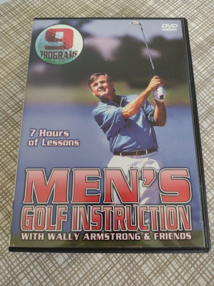 Men's Golf Instruction DVD 