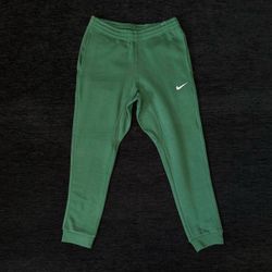 NIKE GREEN JOGGERS SIZE MEDIUM