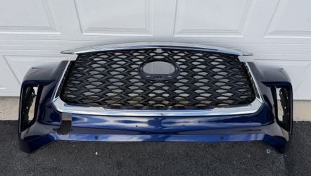 BLUE INFINITI QX60 2022 2023 2024 2025 FRONT BUMPER