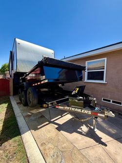 DUMP TRAILER 14FT