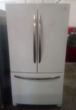 Kenmore 3 Door White Fridge
