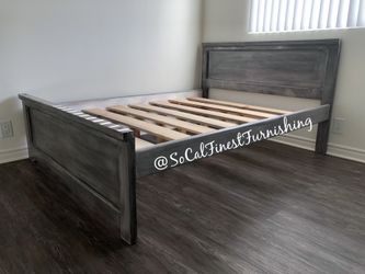 New Queen bed frame - No mattress