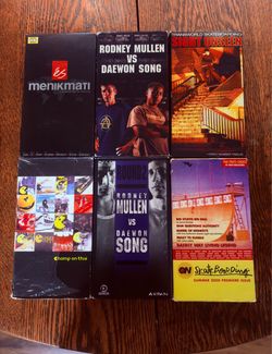 Skateboard vhs tapes