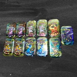 Pokémon Prismatic Evolution Tins 