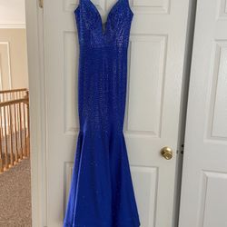 Royal Blue Prom Dress