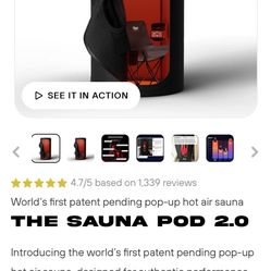 Sauna Pod Like New 