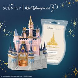 Cinderella Castle Limited Edition Scentsy Warmer 