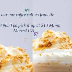 Selling Caramel Frappe 