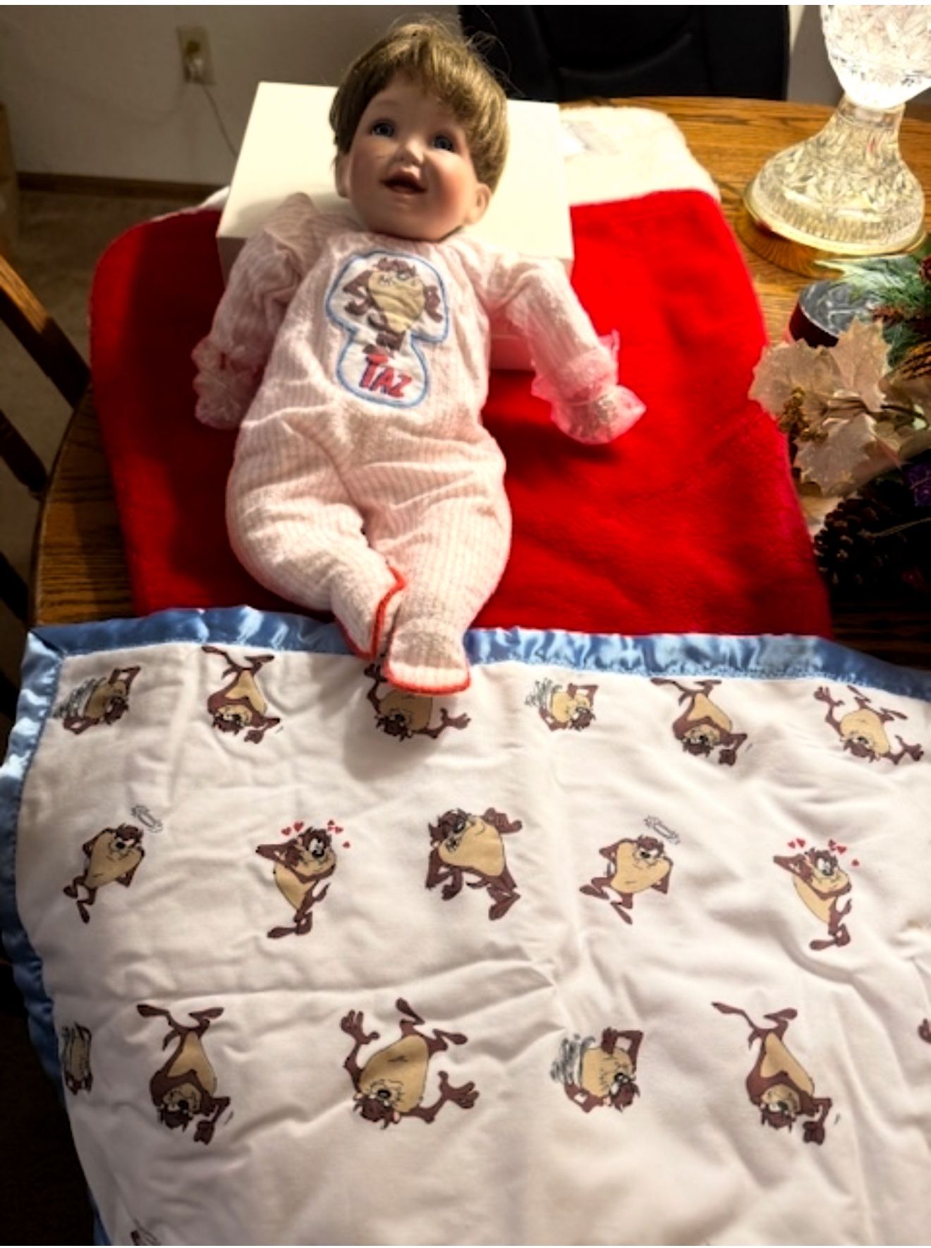 Taz Collectible Doll From The Ashton Drake Galleries