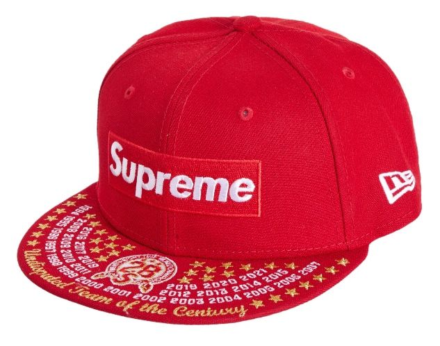 Supreme Undisputed Box Logo New Era Fitted 7 3/8 Hat