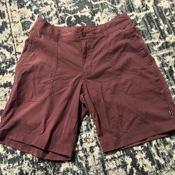 REI Walking Rust Color Shorts