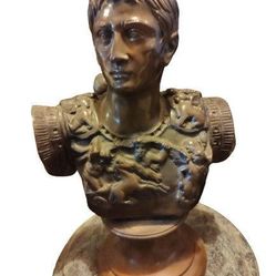 16 Inches Caesar Bronze Bust