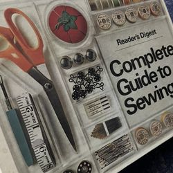 Readers Digest Vintage Hardcover - Sewing Guide 