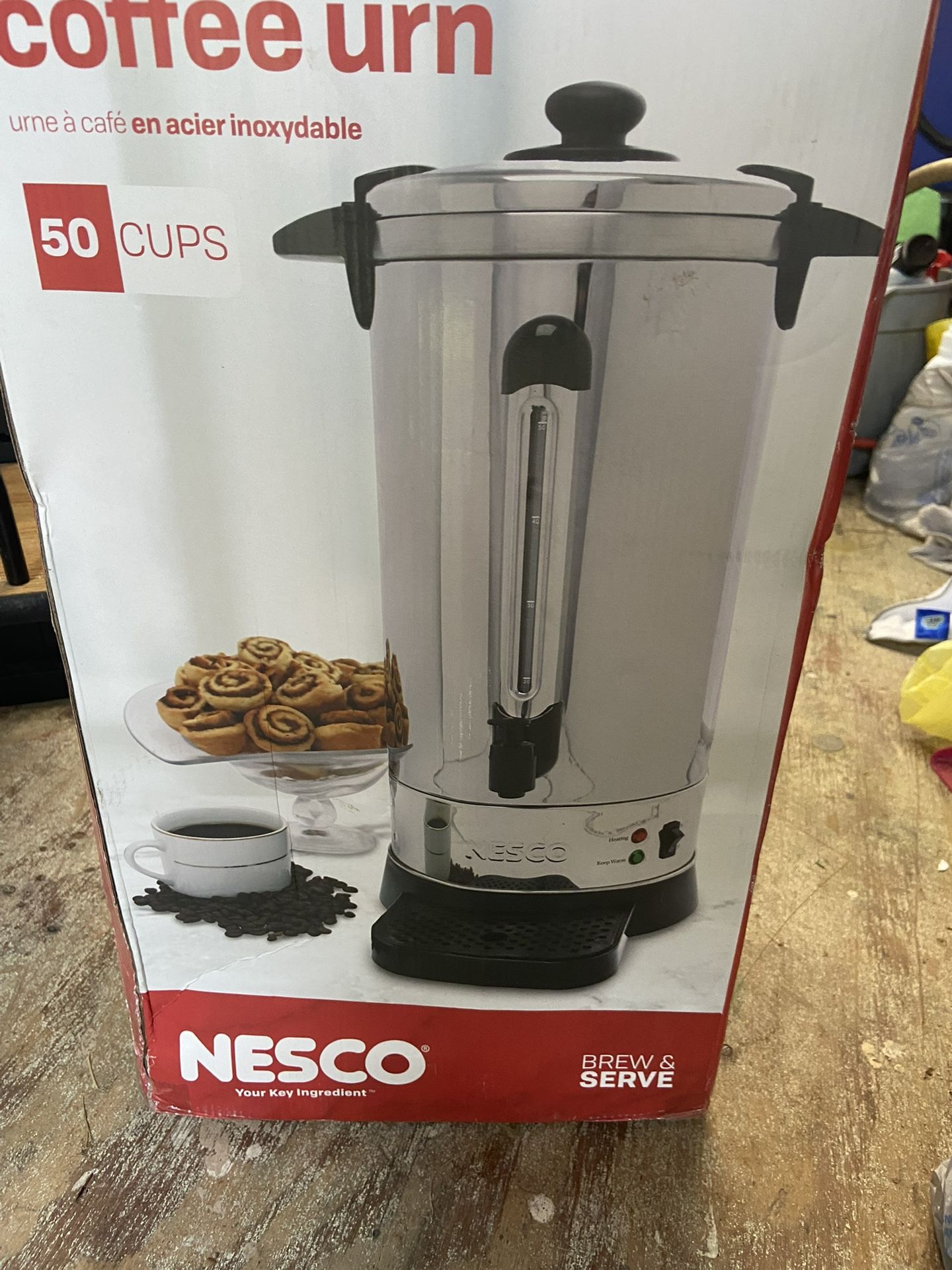 Stainless Steel Coffee Urn