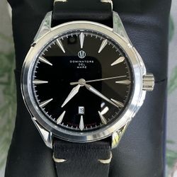 Dominatore Del Mare Lerici MIDNIGHT SILVER Men’s Watch like NEW