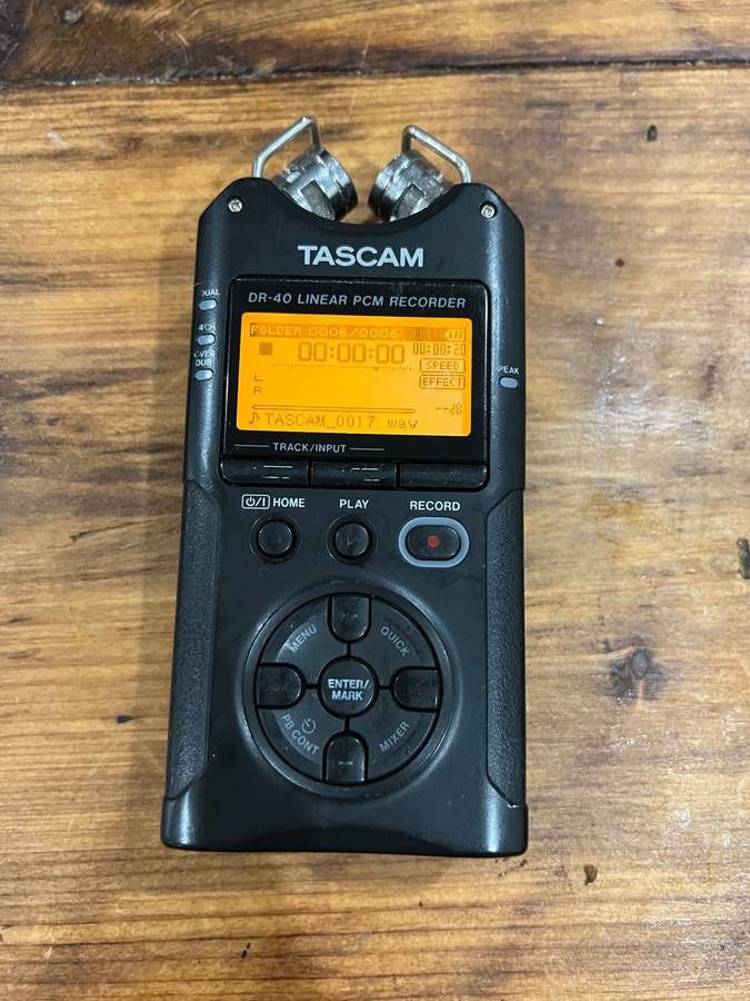 2 - Tascam DR-40 4 Track Portable Audio Recorders for Sale in