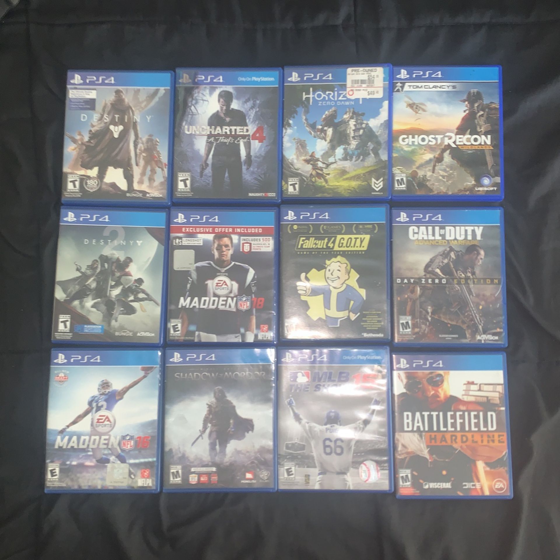 PS4 Games For Sell
