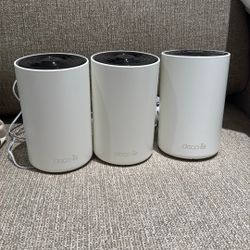 Deco XE75 Pro AXE 5400 Whole Home Mesh Wi-Fi 6E System Router