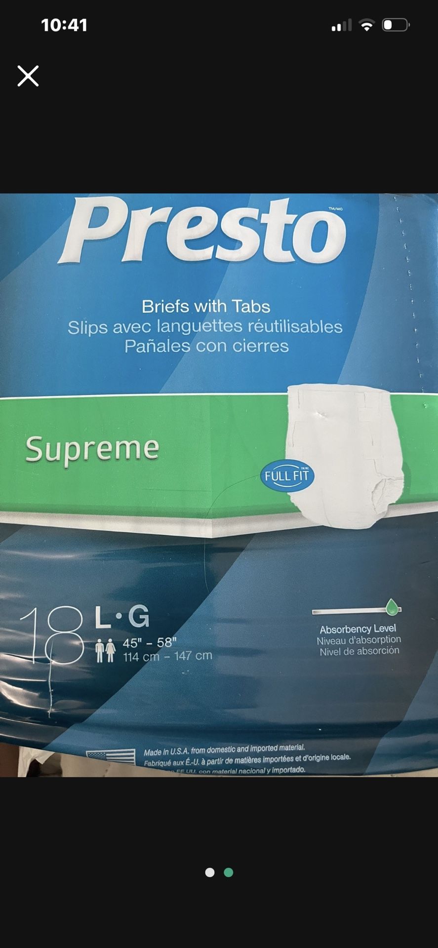 Supreme Brief Count Of 18