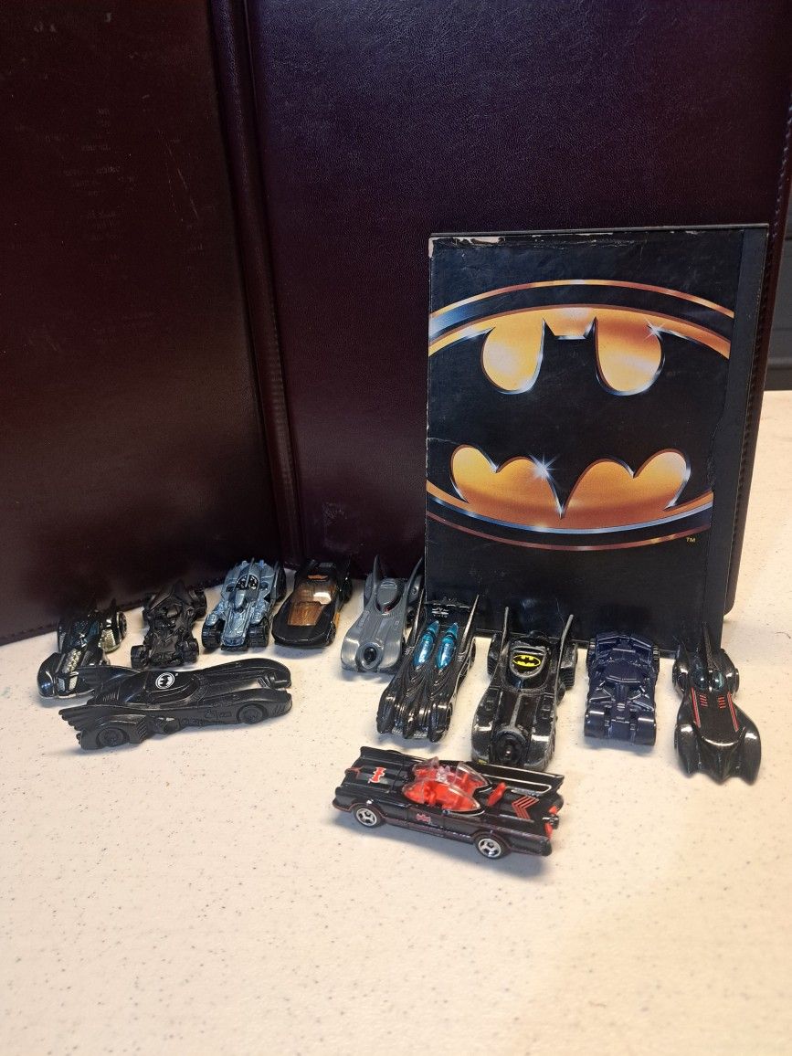 Batman batmobile Hotwheels Matchbox
