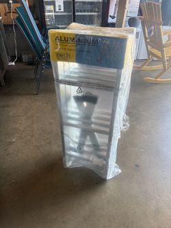 Multi-purpose ladder aluminum new $80new