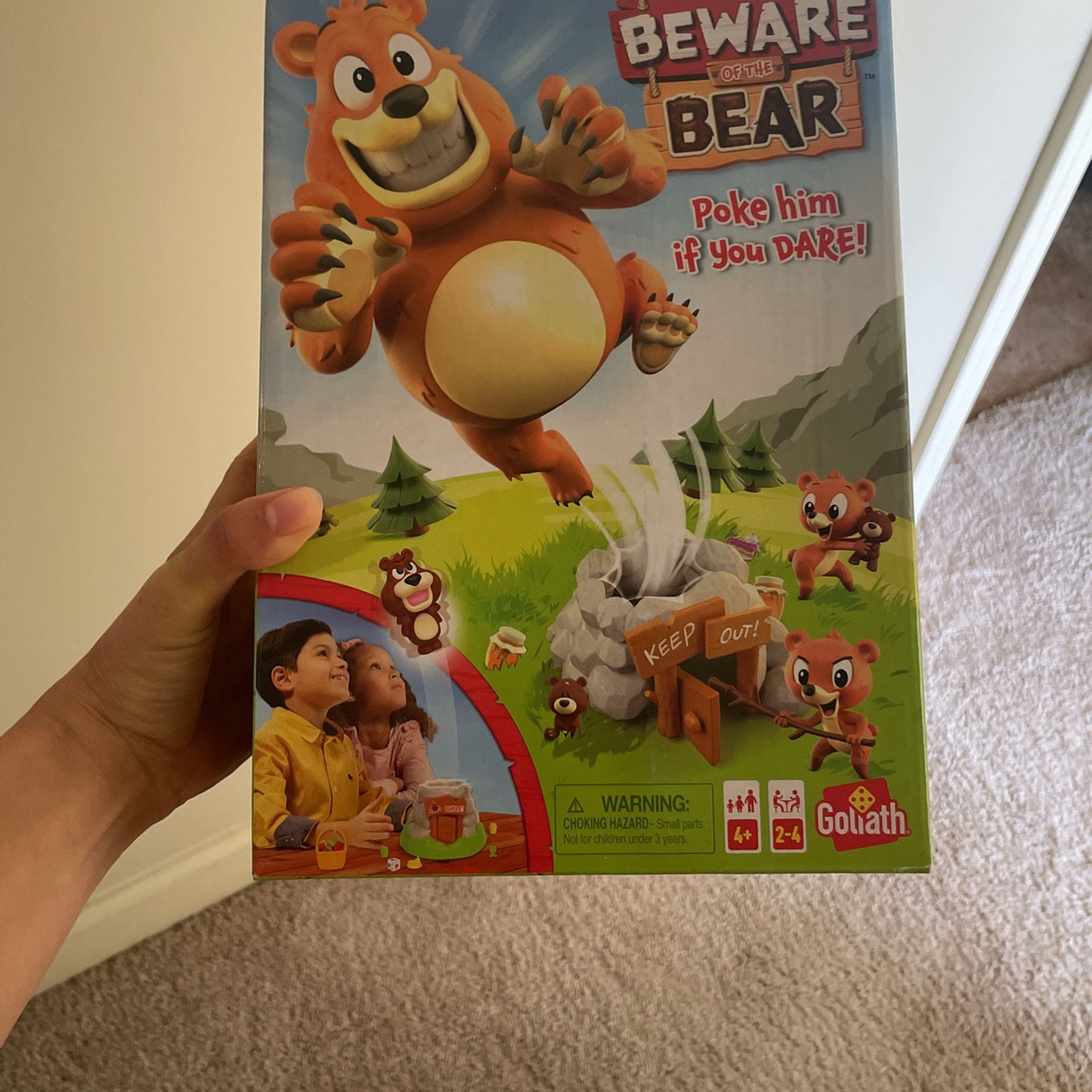 Beware Of The Bear Toy