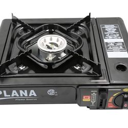 🔥 PLANA Butane Gas Stove – Silver – New