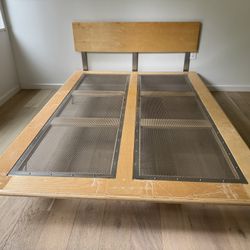 Full Size Bed Frame (Mattress Included)
