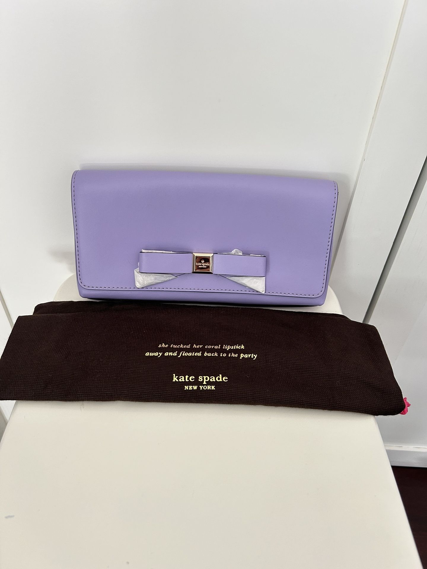KATE SPADE Montford Park Smooth Keira Clutch WKRU3045
