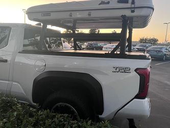 24 Tacoma Tonneau Cover and bed Rack