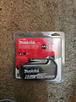 Makita 6.0Ah 18V Lithium-Ion Battery New