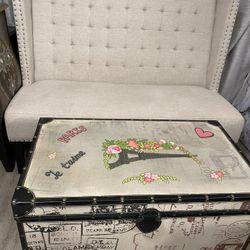 Very Gorgeous Loveseat And Ottoman Storage