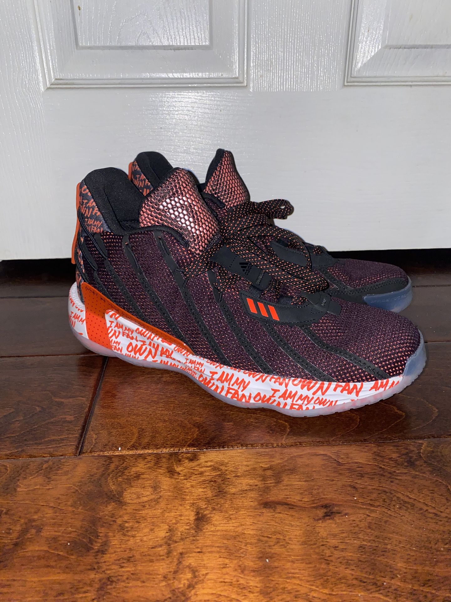 Adidas Men’s Dame 7 'I Am My Own Fan 2KDAY' Basketball Shoes Size 10.5