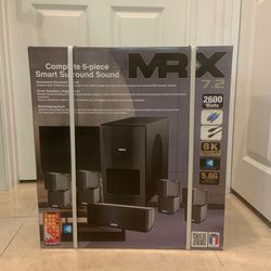 MRX 7.2 Complete 6 piece Smart Surround Sound