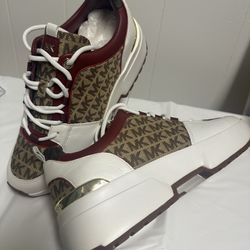 Michael Kors Monogram Trainer Sneakers (Shipping Only)