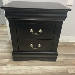 Black Nightstand 