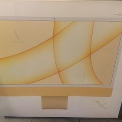 Apple iMac 24" M1 8GB 256GB SSD 8‑Core CPU 8‑Core GPU 4.5K Retina - Yellow