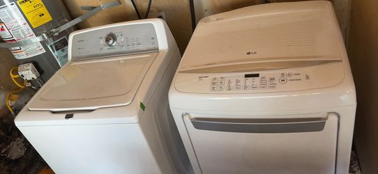 Lg washer and dryer