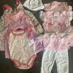 0-3 Months Precious Baby Girl Clothing Bundle! 🌸