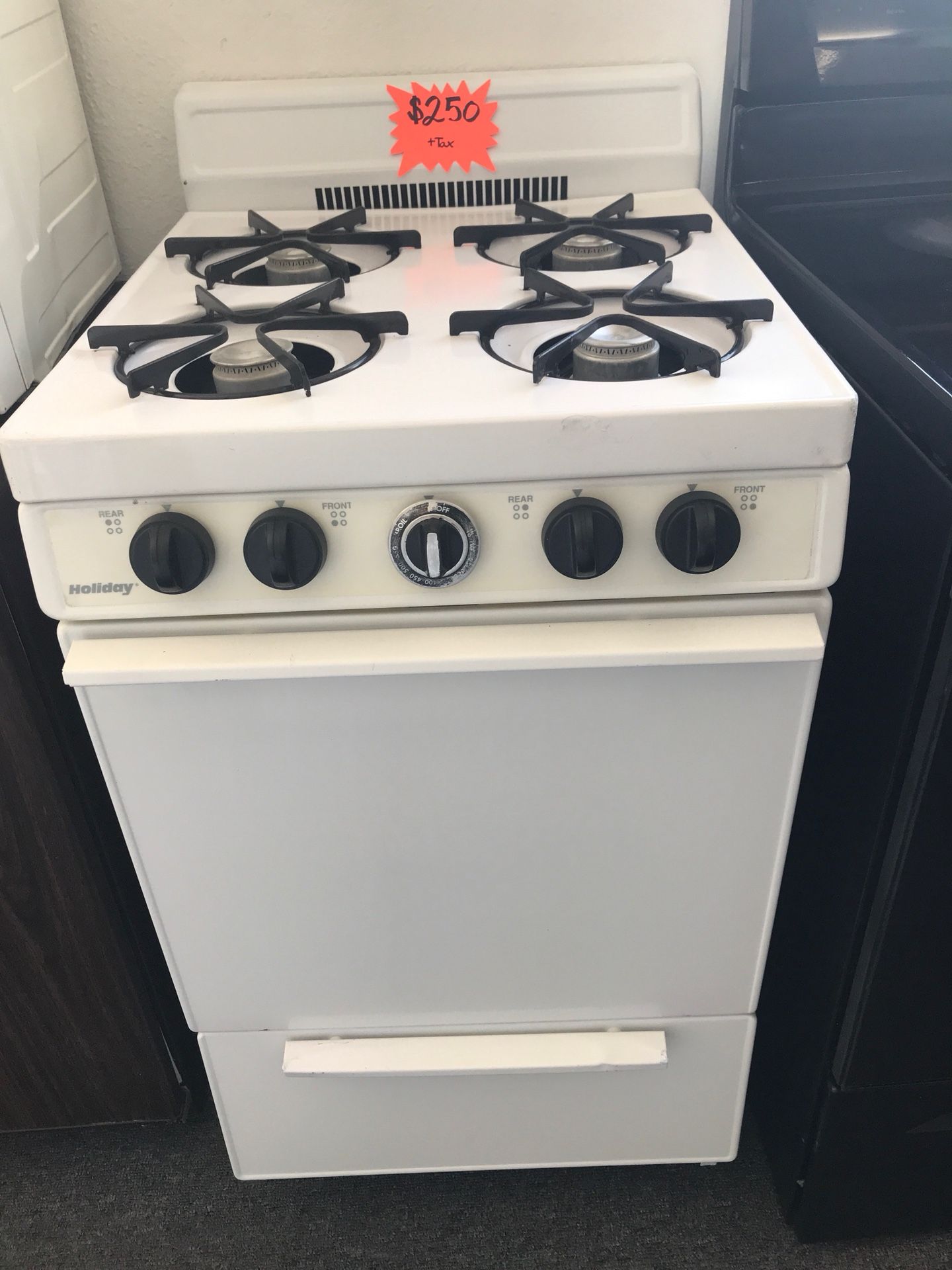 Holiday 20 Inch Gas Stove