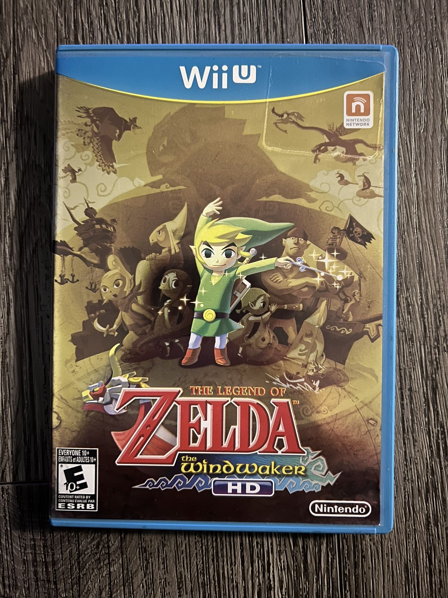 Nintendo Wii U The Legend Of Zelda The Windwaker HD Video Game