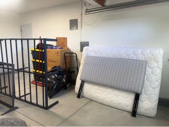 Full bed and mattress (rarely used guest room)