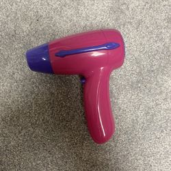 Pink and Purple Toy Hair Dryer