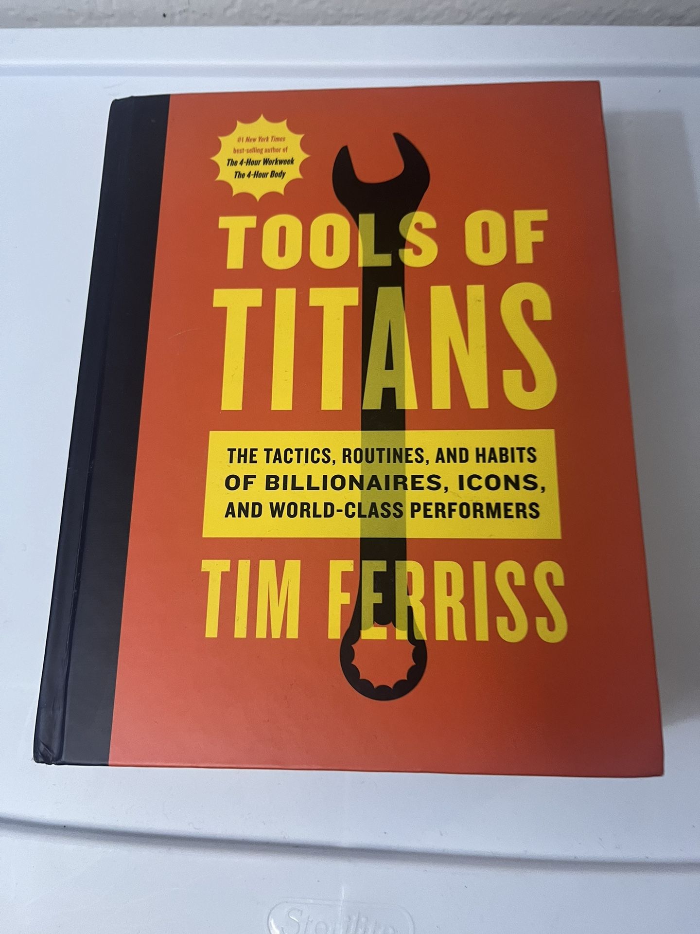 Tools of Titans Book by Tim Ferriss