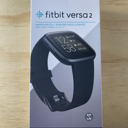 Fitbit Versa 2 Health & Fitness Smartwatch (Black/Carbon)