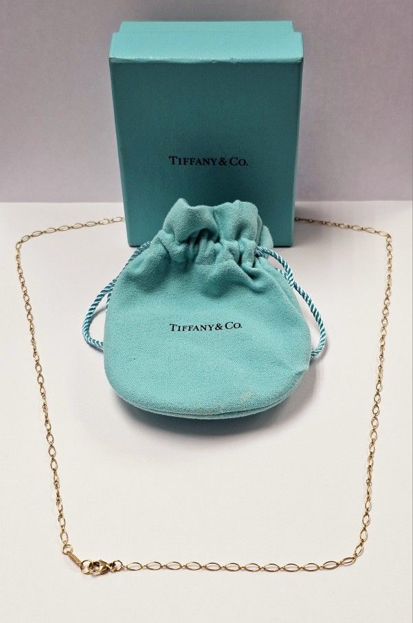 Tiffany & Co Yellow Gold 750 18k Necklace