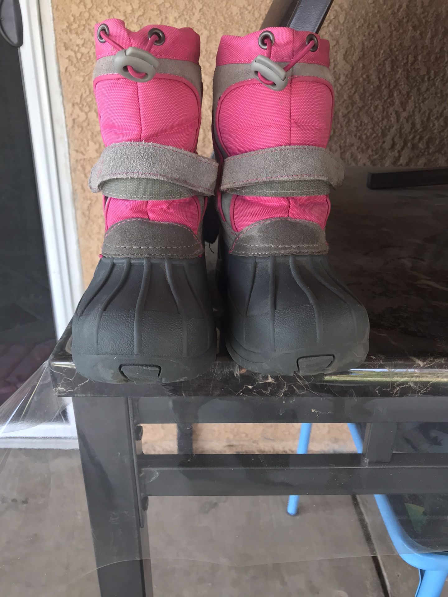 Rain-snow boots for girl size 11-12 youth botas para niñas