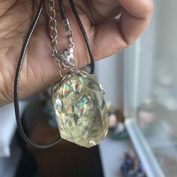 Citrine pendant necklace and citrine bracelet High Quality And Reduced Price 