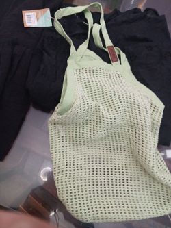 Sage sand cloud market bag